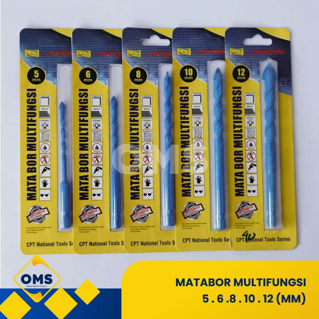 CPT National Multi-Purpose Drill Bit Set