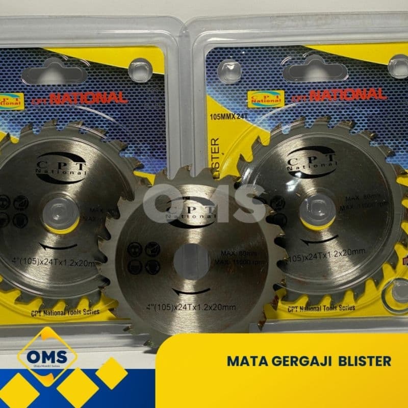 CPT National 4" TCT Circular Saw Blade (24T)