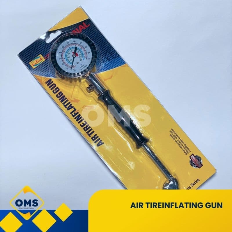 CPT National Air Chuck with Pressure Gauge