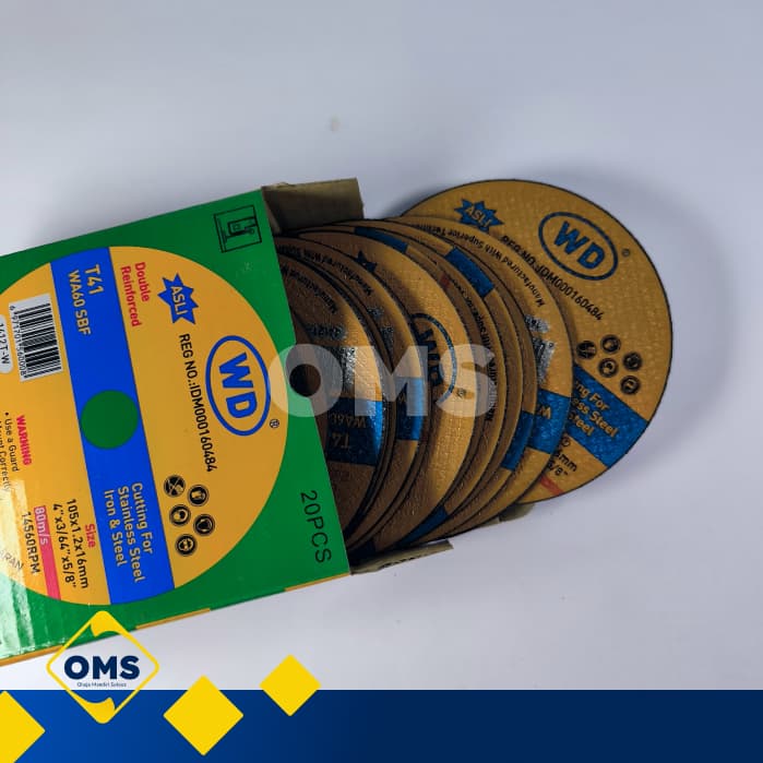 WD 4" Cutting Disc 1.2mm (20-Pack)