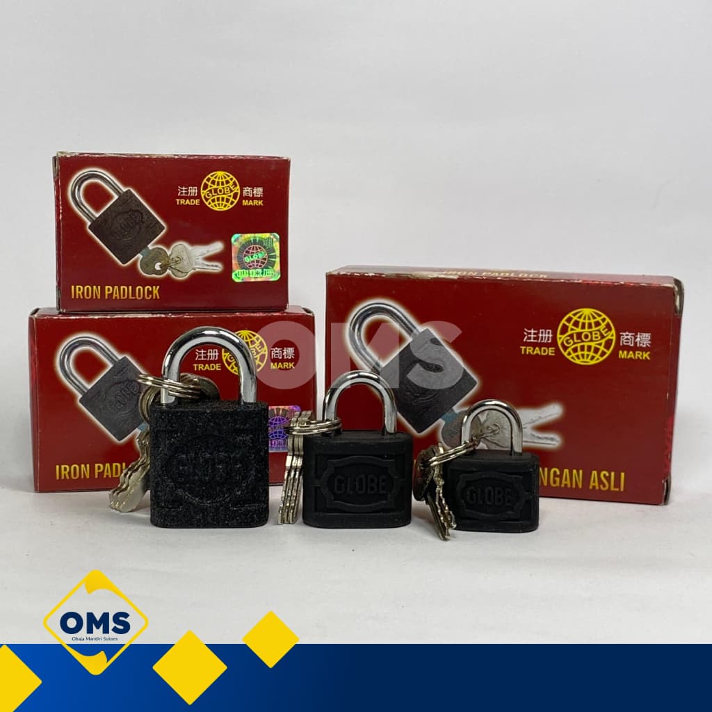 GLOBE Padlock 20–60mm
