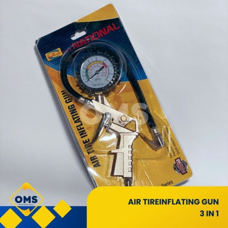 CPT National 3-in-1 Tire Pressure Gauge