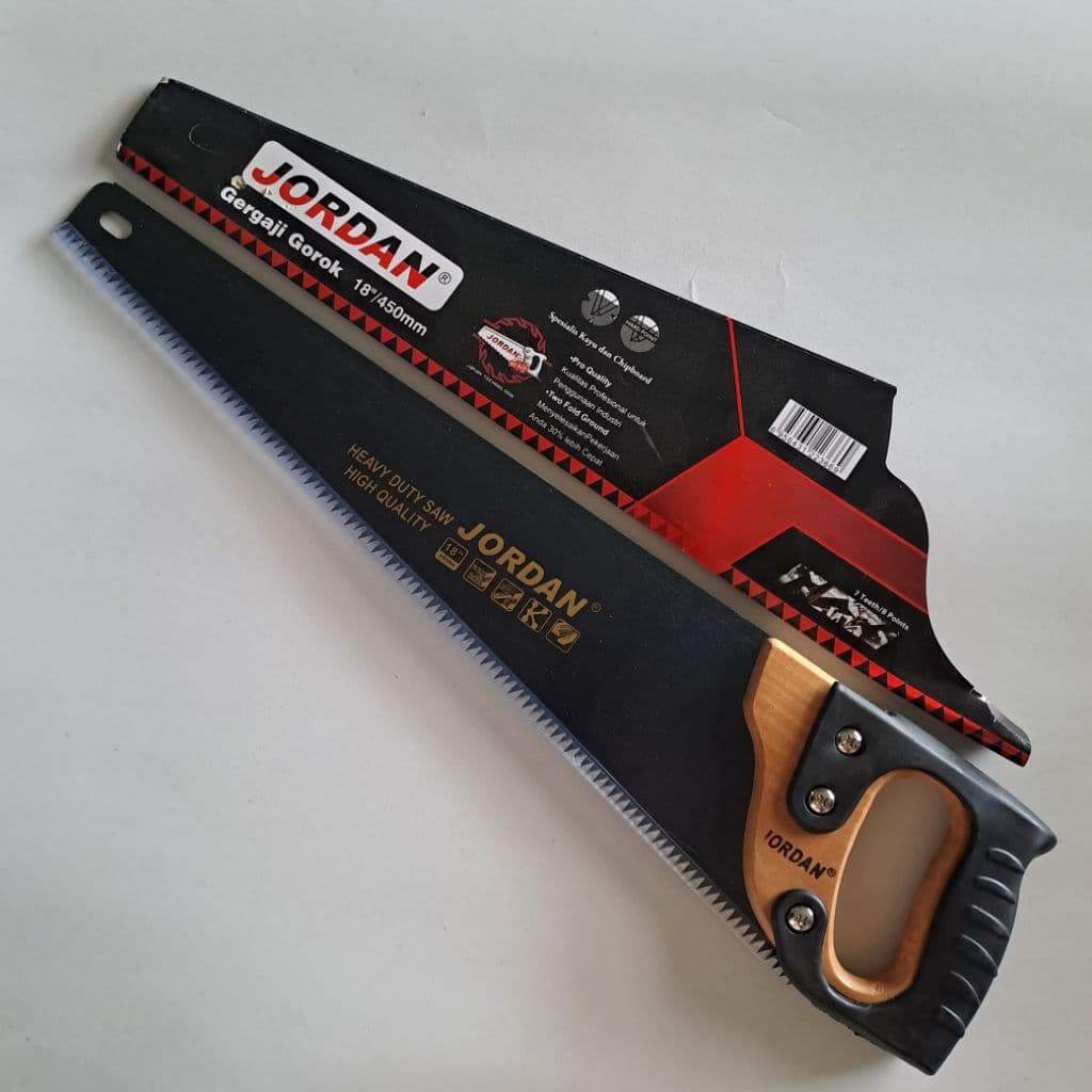 Jordan 18" Hand Saw with Wooden Handle