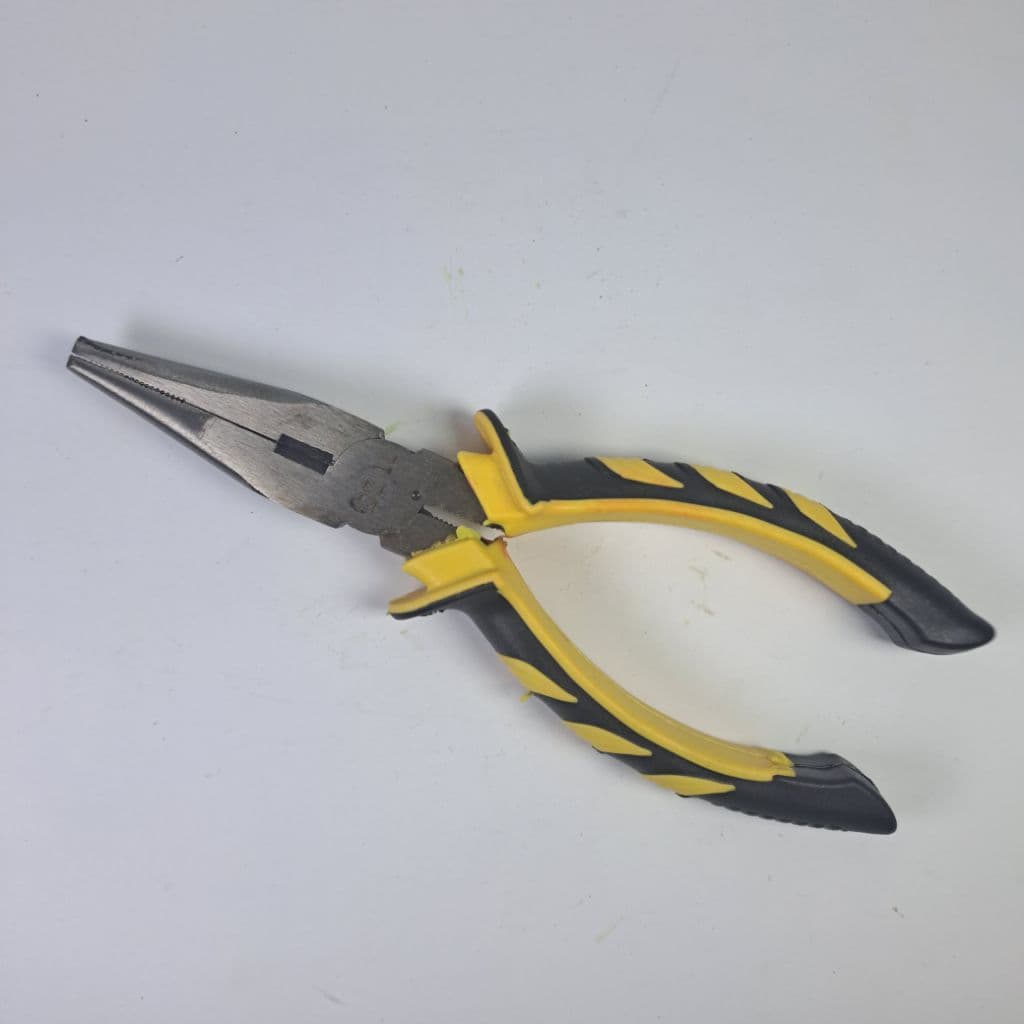 6" Needle-Nose Pliers with Rubber Handle