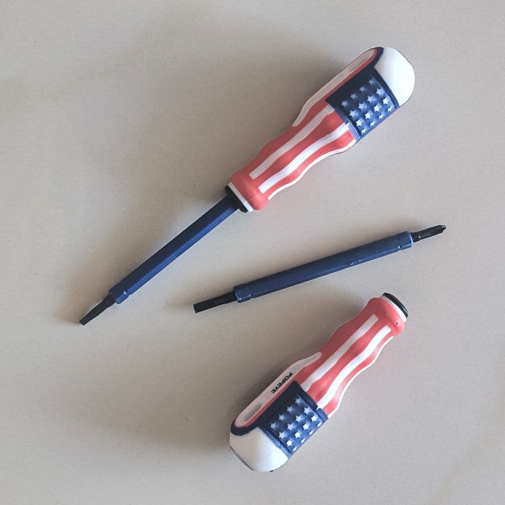 2-in-1 Reversible USA Voltage Test Screwdriver