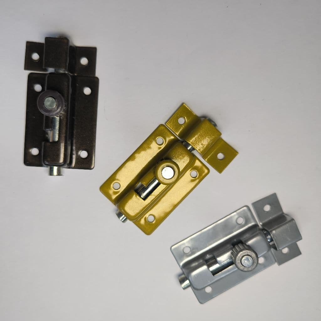 2" Spring Door Bolt (Tower Bolt)