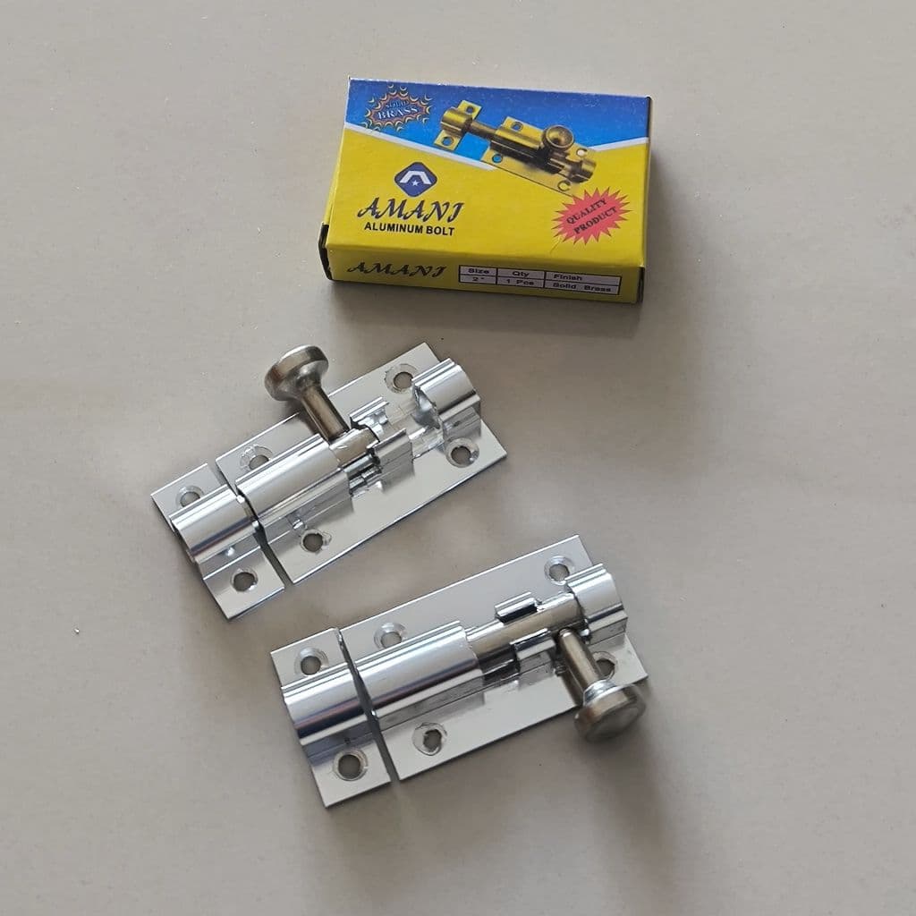 Amani/Wanly 2" Aluminum Door Bolt